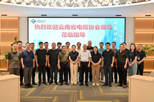 线聚你我 与企同业——云南省电线电缆行业协会莅临威廉体育电缆调查互换